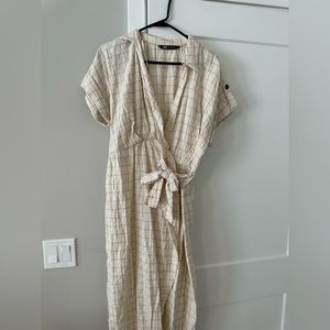 Zara wrap dress